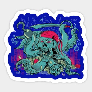 Octopirate Sticker